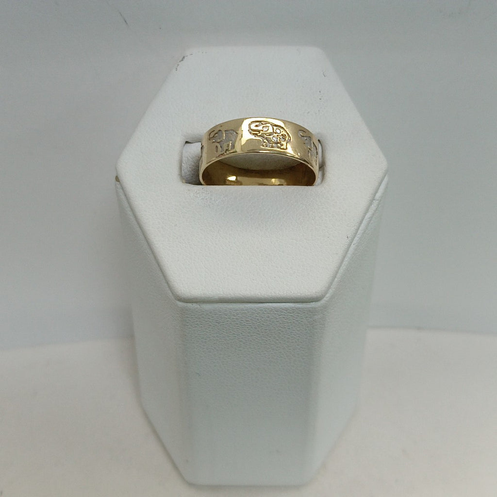 ANILLO ORO 14 K 2,80 GRMS (SEMINUEVO)