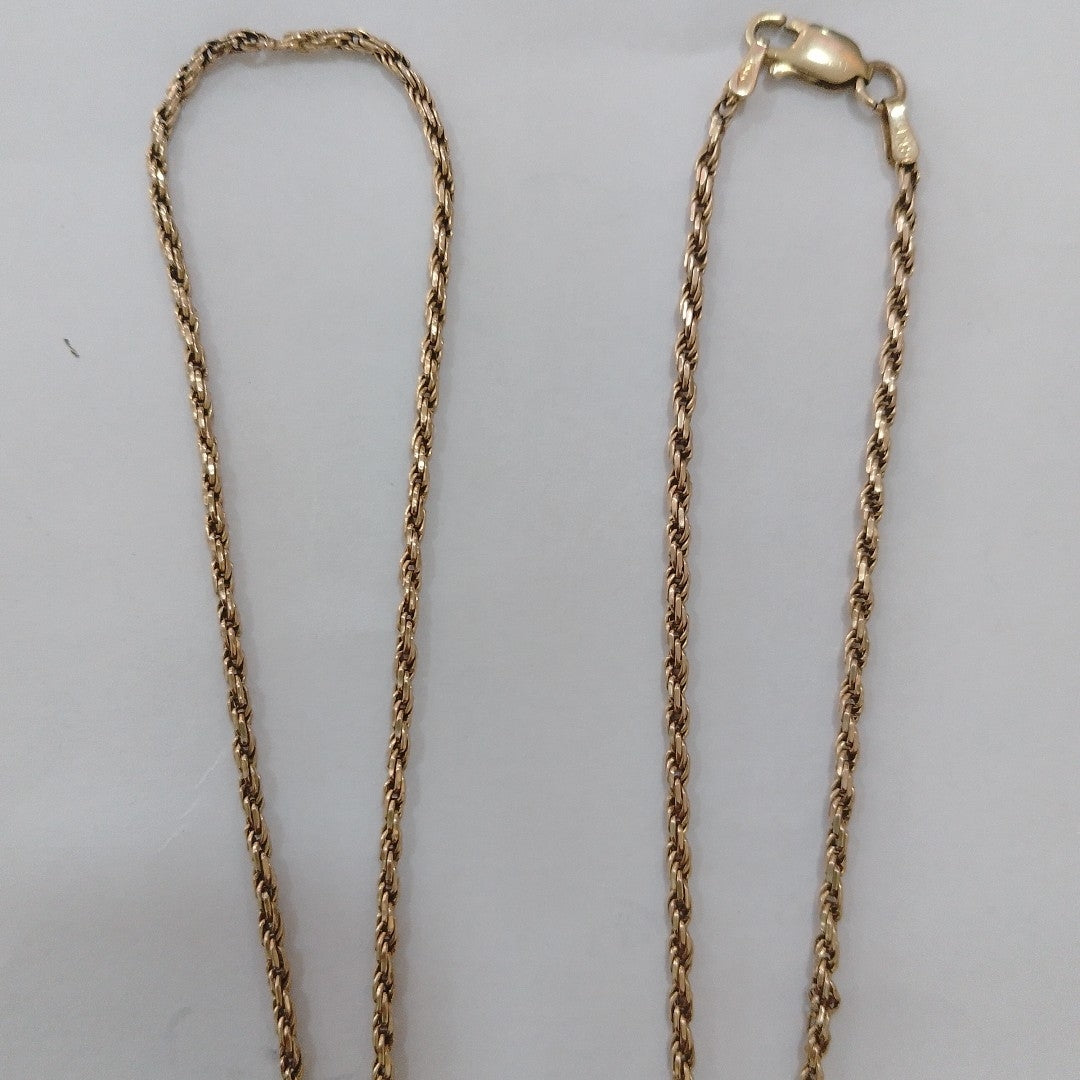 CADENA ORO 14 K 8,20 GRMS (SEMINUEVO)