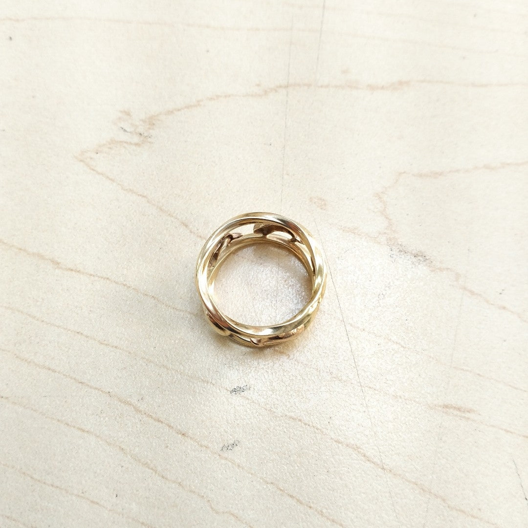ANILLO ORO 14 K 2,70 GRMS (SEMINUEVO)