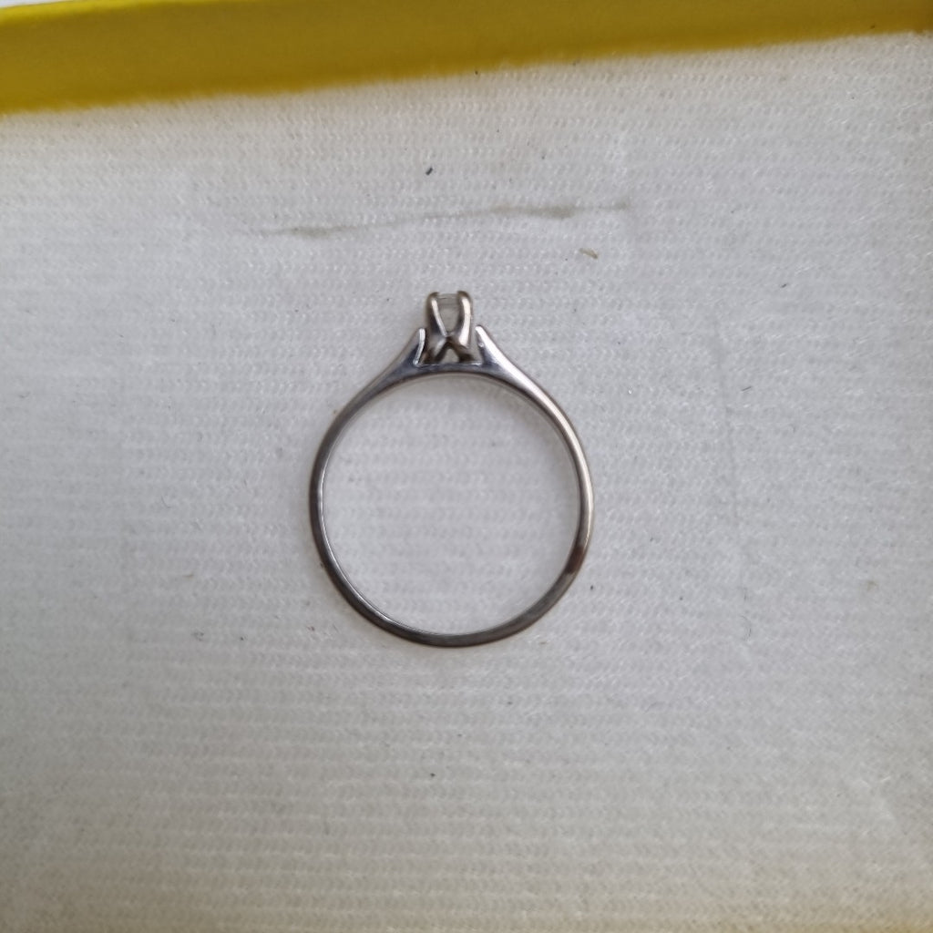 ANILLITO ORO,ORO BLANCO 14 K 1,40 GRMS (SEMINUEVO)