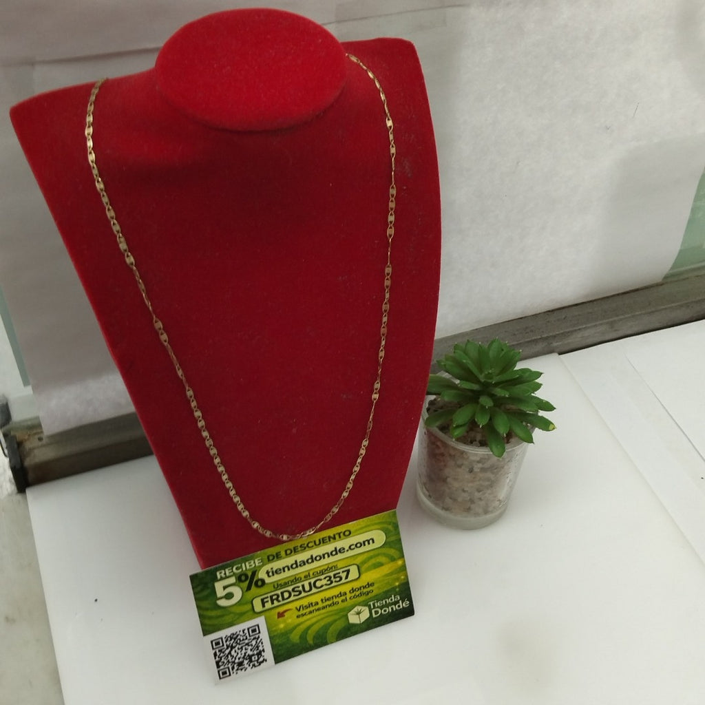 CADENA ORO 10 K 2,70 GRMS (SEMINUEVO)