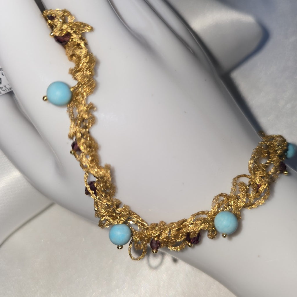 PULSERA, PULSERA RIGIDA ORO 14 K 6.5 GRMS (SEMINUEVO)