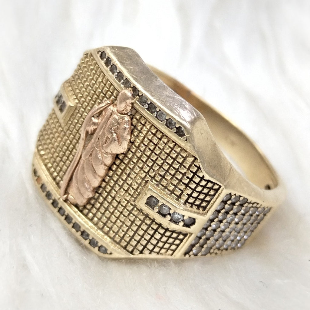 ANILLO ORO 14 K 9.9 GRMS (SEMINUEVO)