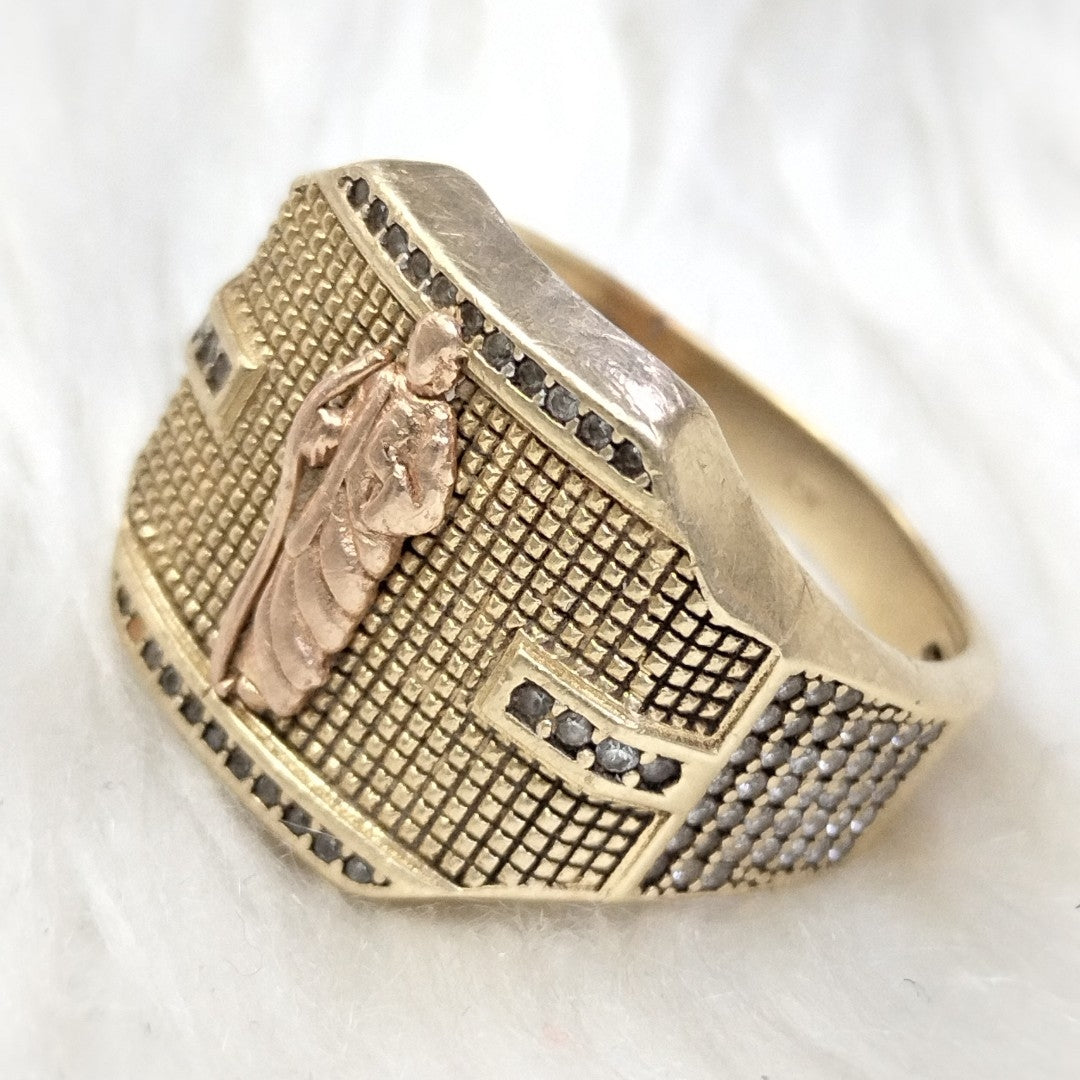 ANILLO ORO 14 K 9.9 GRMS (SEMINUEVO)