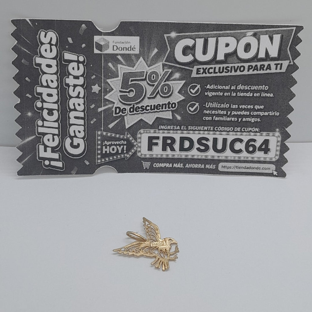DIJE ORO 14 K 1.1 GRMS (SEMINUEVO)