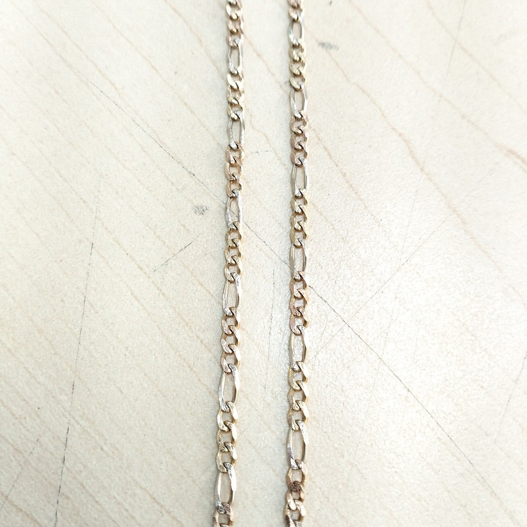 CADENA ORO COMBINADO 10 K 7,90 GRMS (SEMINUEVO)