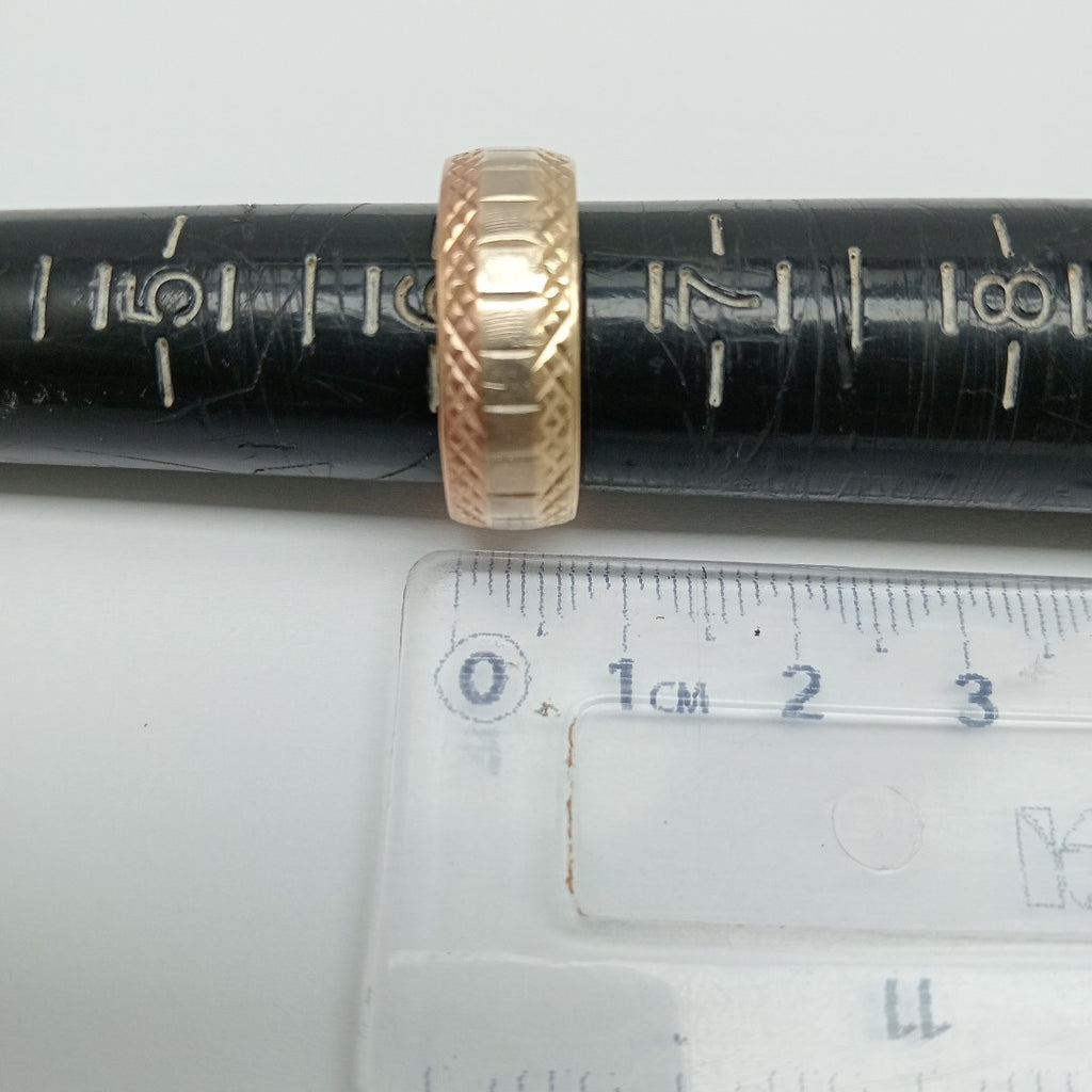 ARGOLLA ORO COMBINADO 14 K 2,50 GRMS (SEMINUEVO)