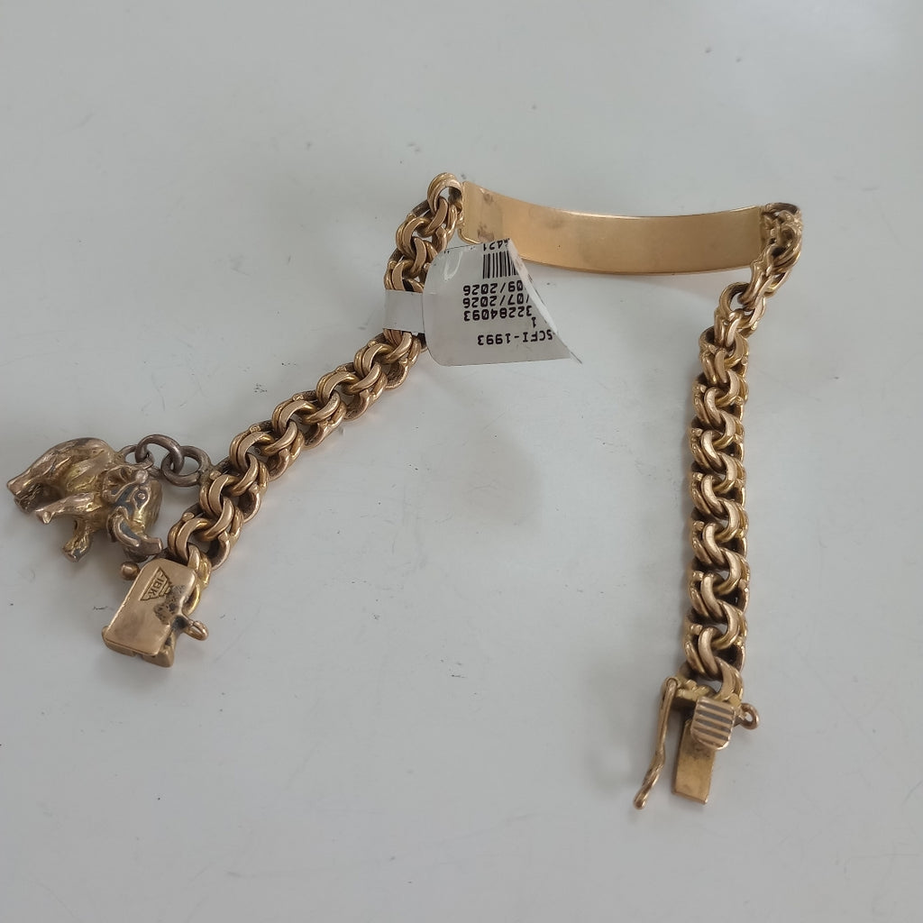 DIJE,ESCLAVA ORO 18 K 27,80 GRMS (SEMINUEVO)