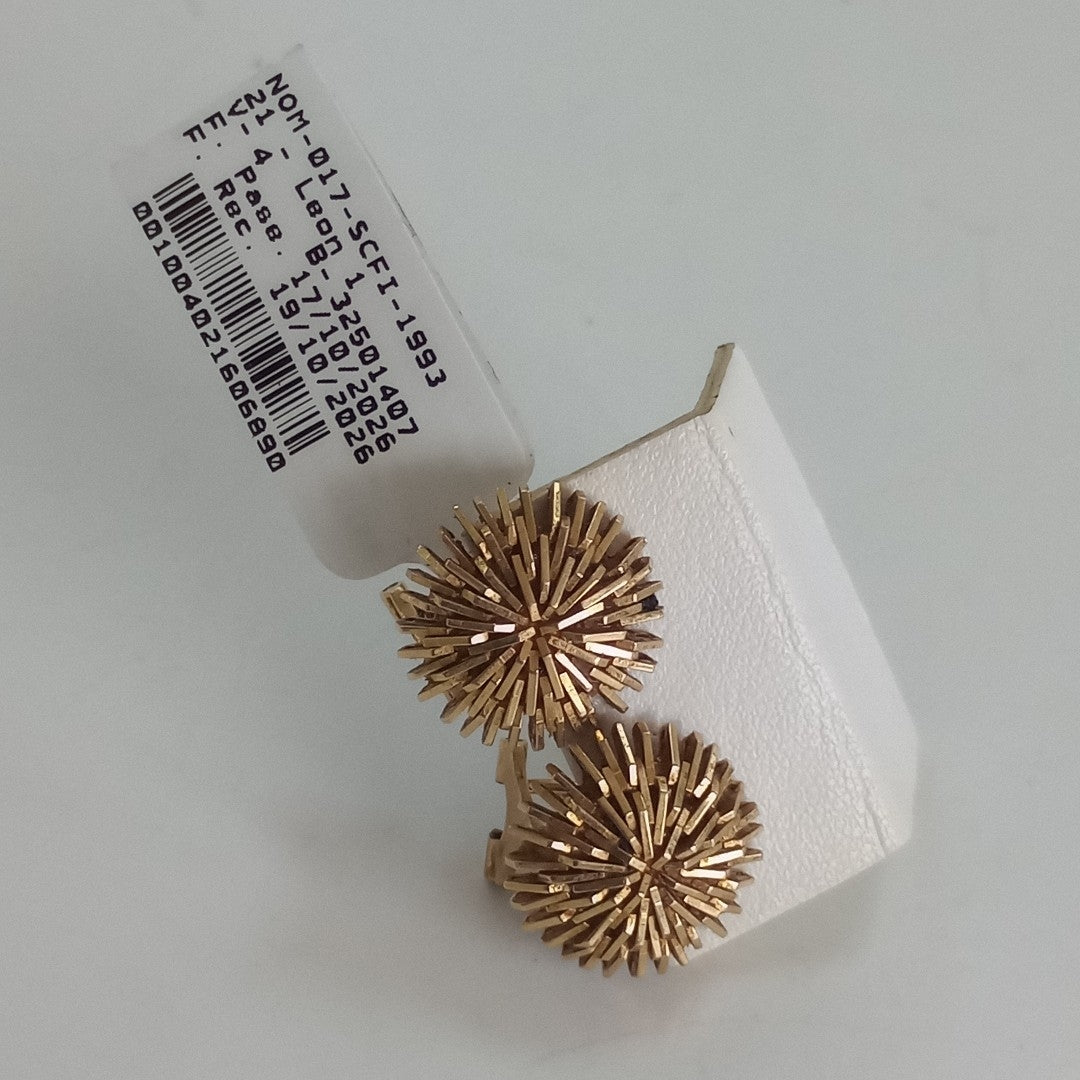 ARETES PAR ORO 18 K 8 GRMS (SEMINUEVO)