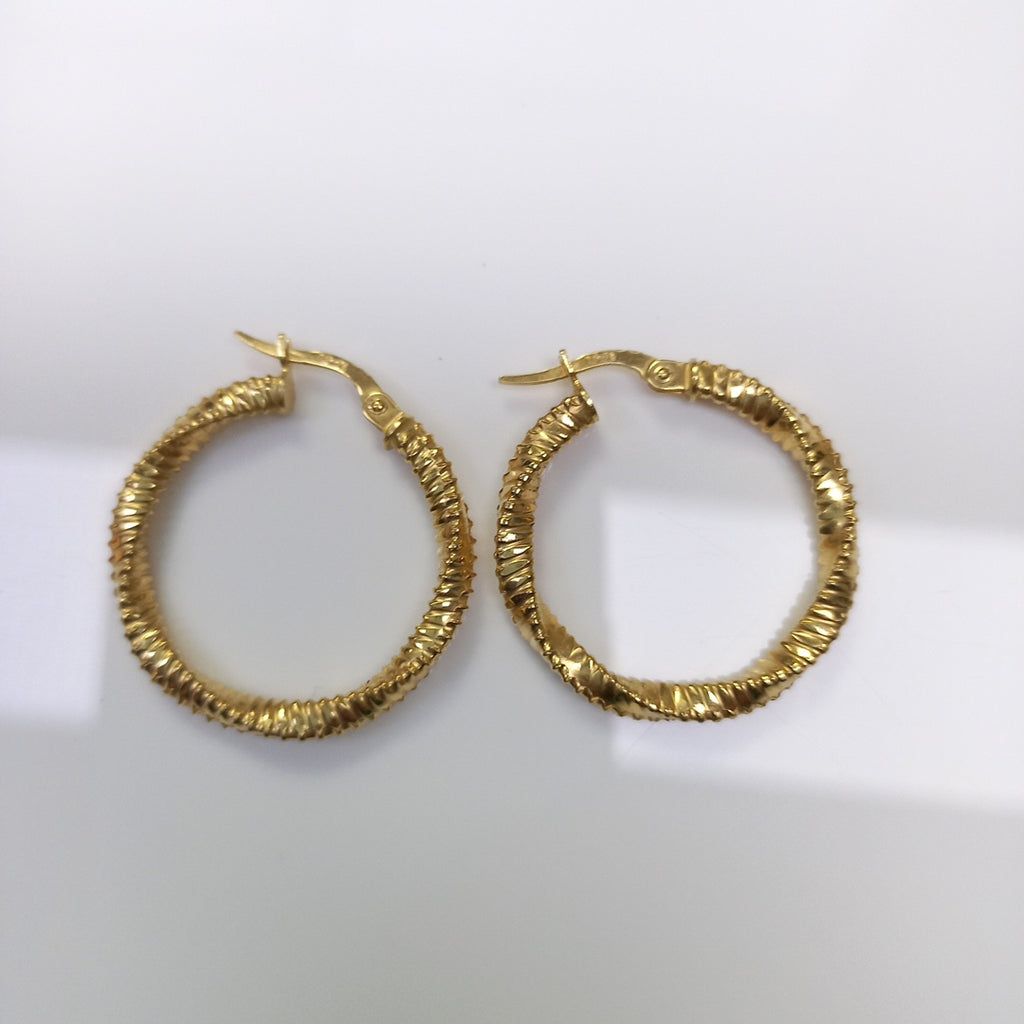 ARRACADAS PAR ORO 14 K 2.2 GRMS (SEMINUEVO)