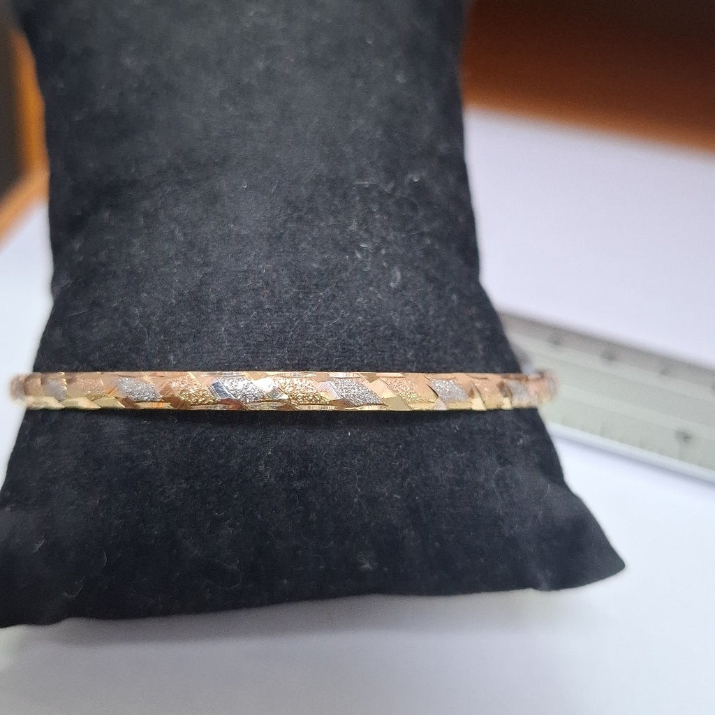 PULSERA RIGIDA ORO 14 K 4,20 GRMS (SEMINUEVO)
