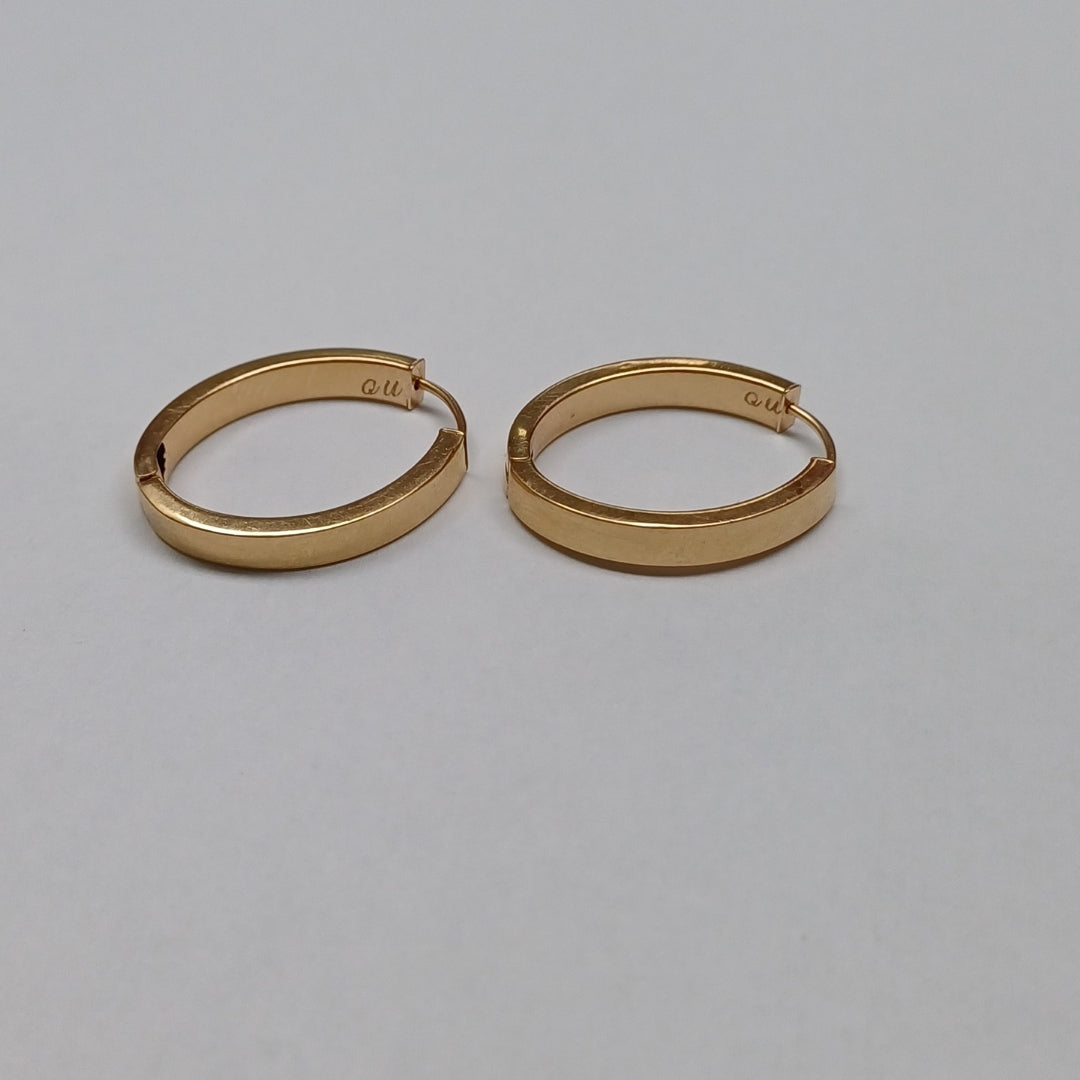 ARRACADAS PAR ORO 10 K 2.9 GRMS (SEMINUEVO)