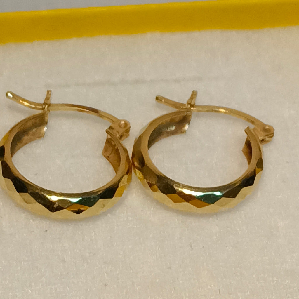 ARRACADAS PAR ORO 10 K 1,40 GRMS (SEMINUEVO)