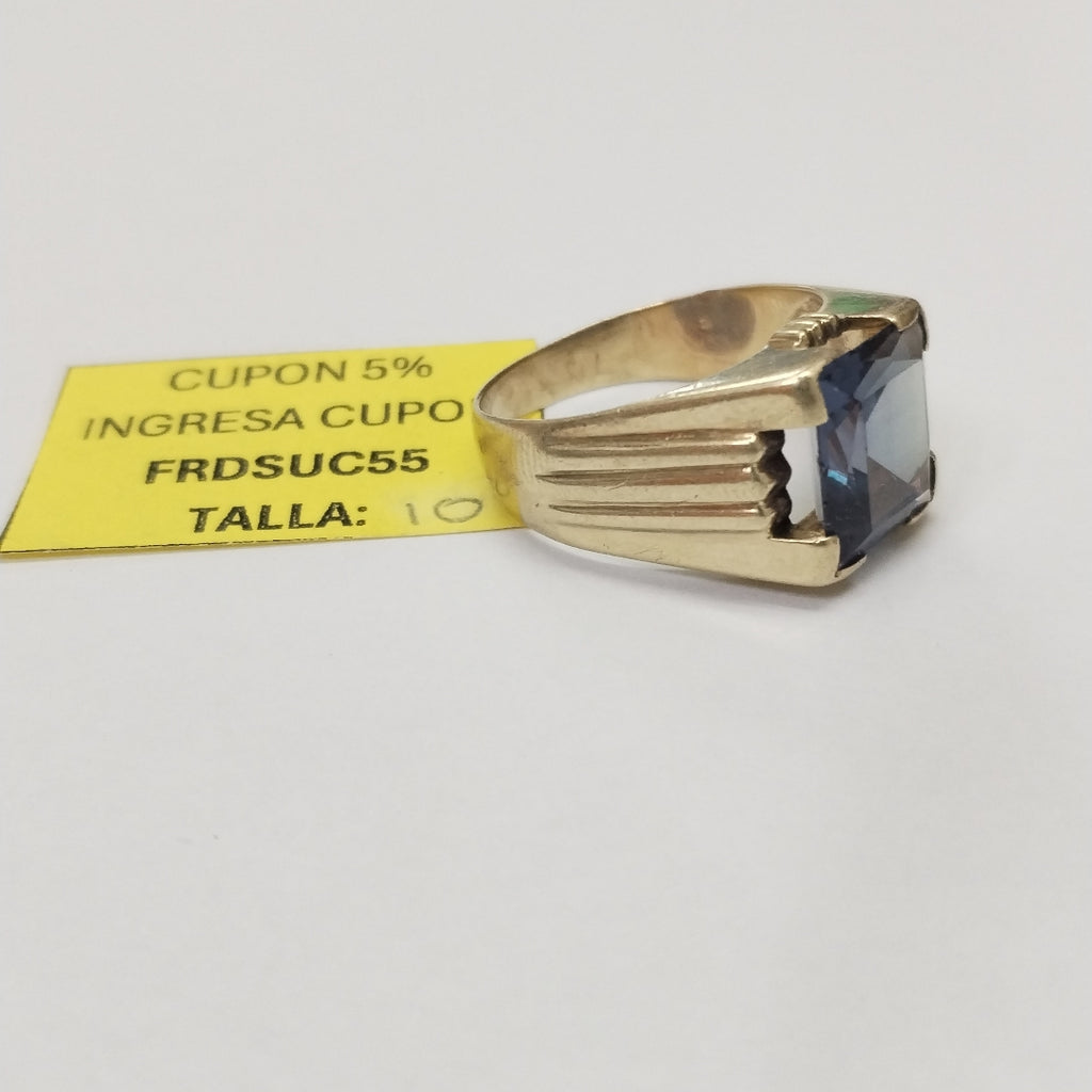 ANILLO ORO 10 K 7,60 GRMS (SEMINUEVO)