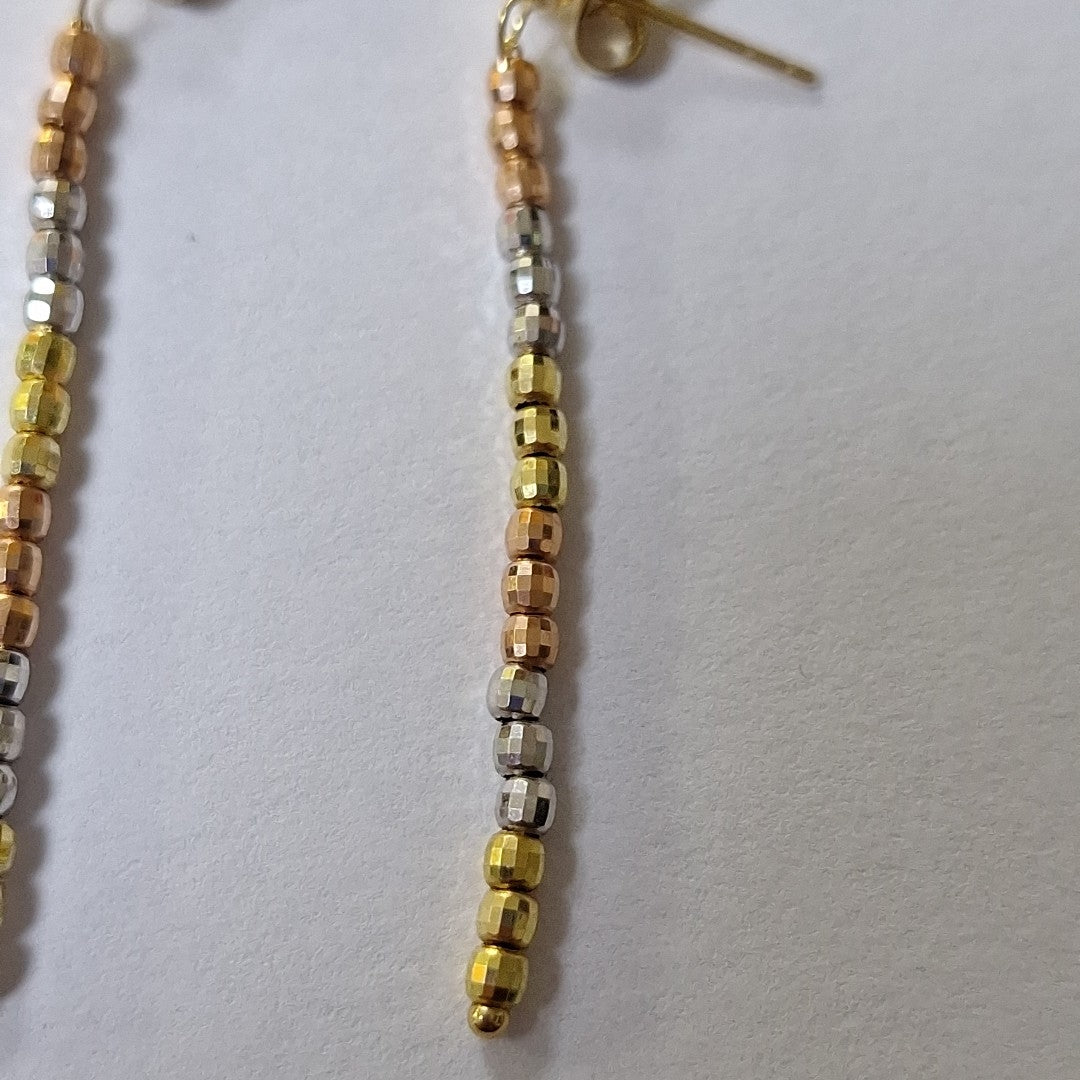 BROQUELES PAR ORO 14 K 2 GRMS (SEMINUEVO)