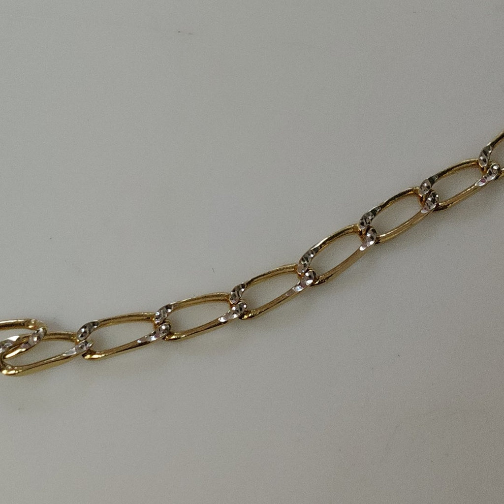 CADENA ORO, RODIADO 14 K 8.9 GRMS (SEMINUEVO)