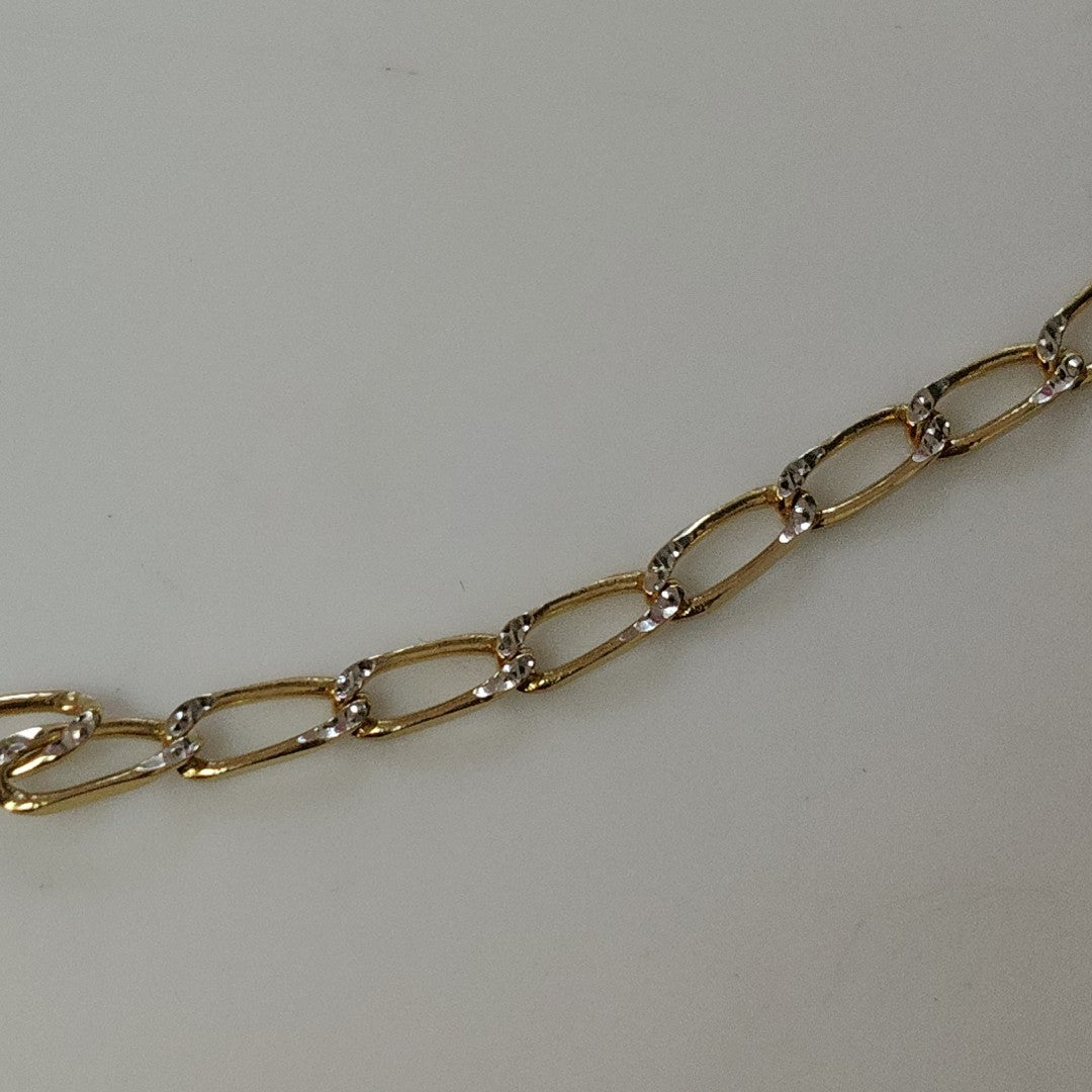 CADENA ORO, RODIADO 14 K 8.9 GRMS (SEMINUEVO)