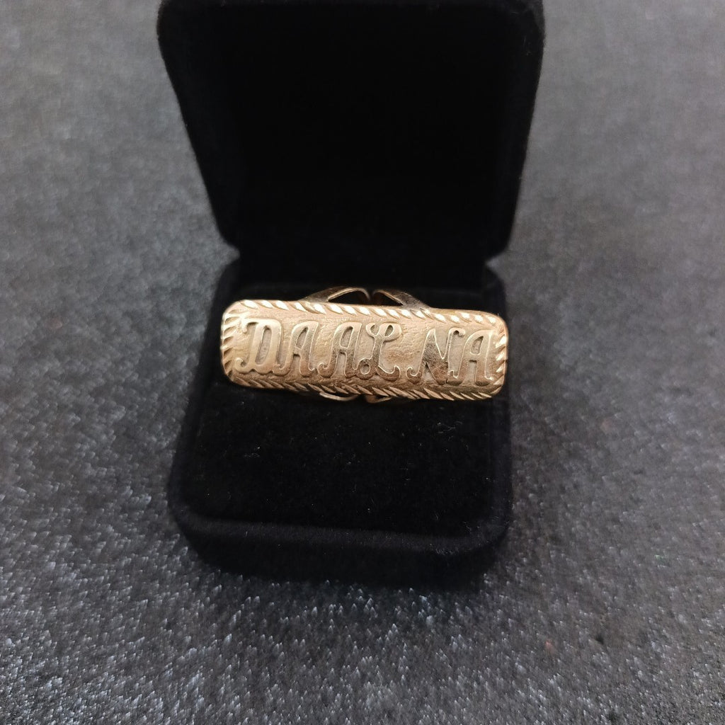 ANILLO ORO 10 K 5.4 GRMS (SEMINUEVO)