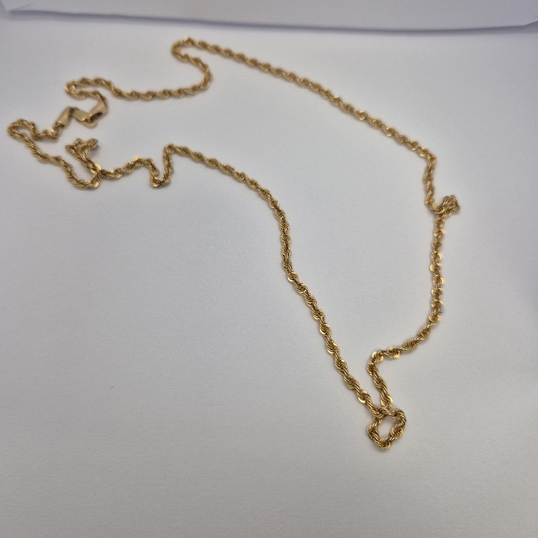 GARGANTILLA ORO 14 K 3,30 GRMS (SEMINUEVO)