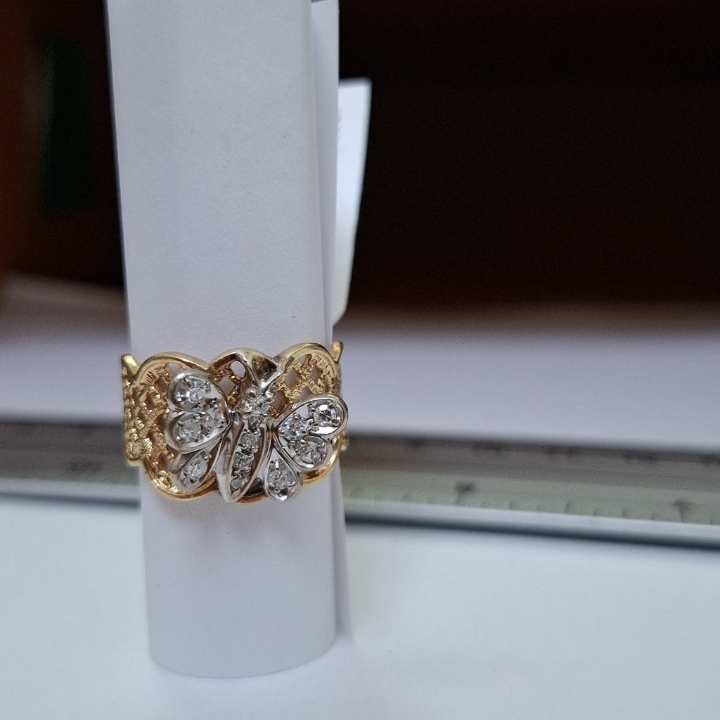 ANILLO ORO 14 K 5,20 GRMS (SEMINUEVO)