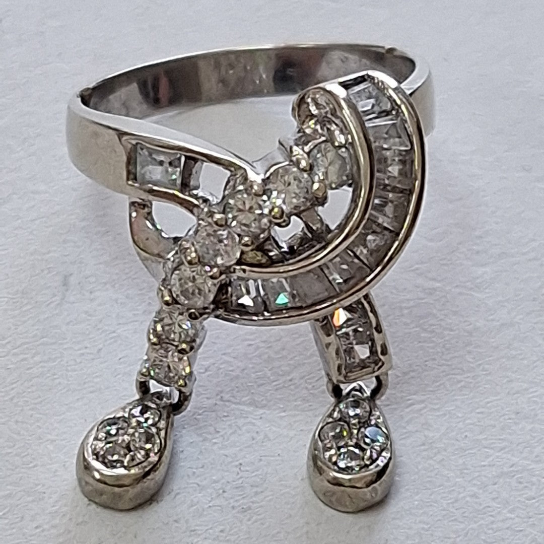 ANILLITO ORO BLANCO 10 K 4,50 GRMS (SEMINUEVO)