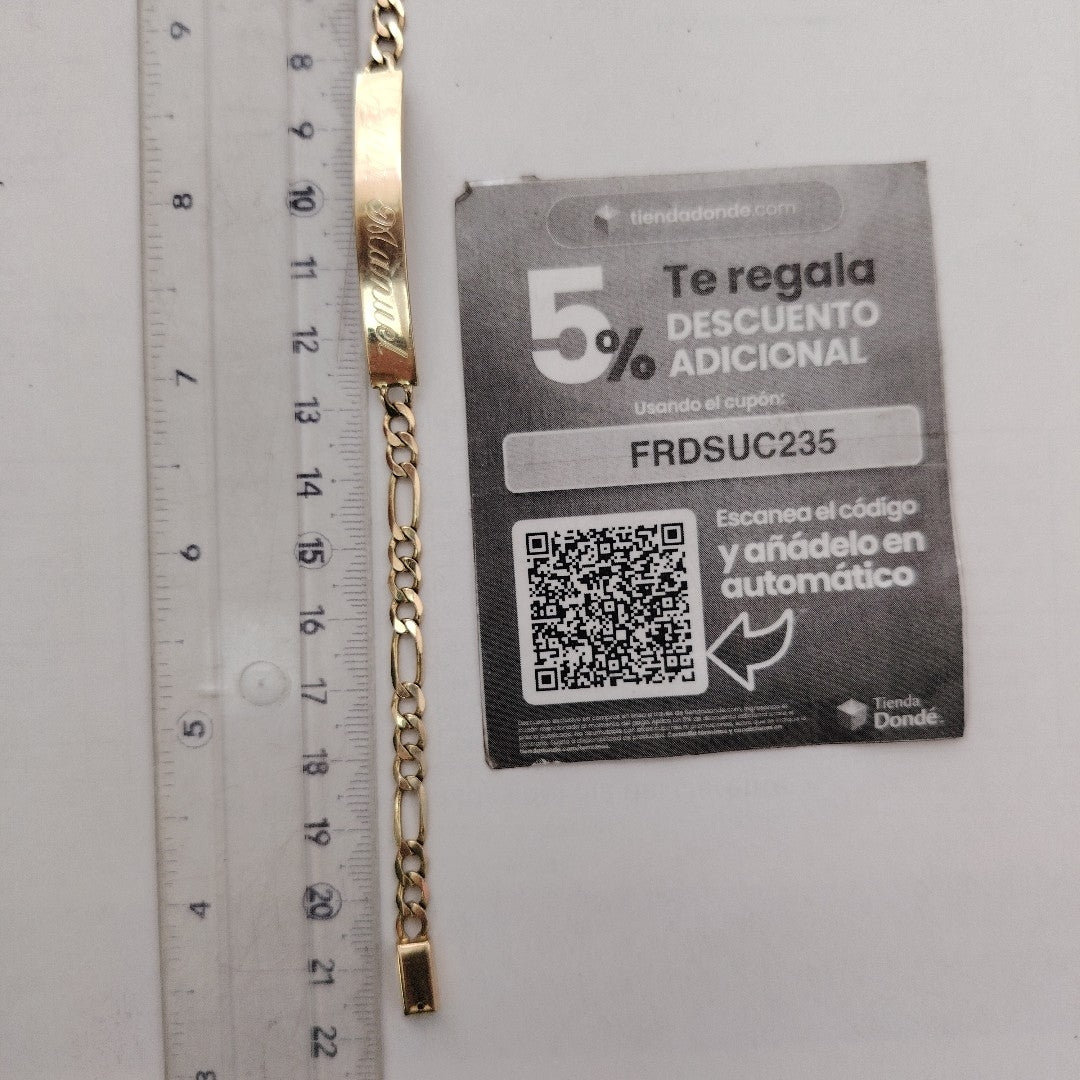 ESCLAVA ORO 14 K 11 GRMS (SEMINUEVO)