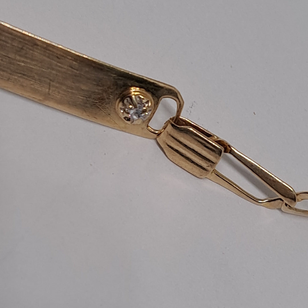 ESCLAVA ORO 14 K 4.2 GRMS (SEMINUEVO)