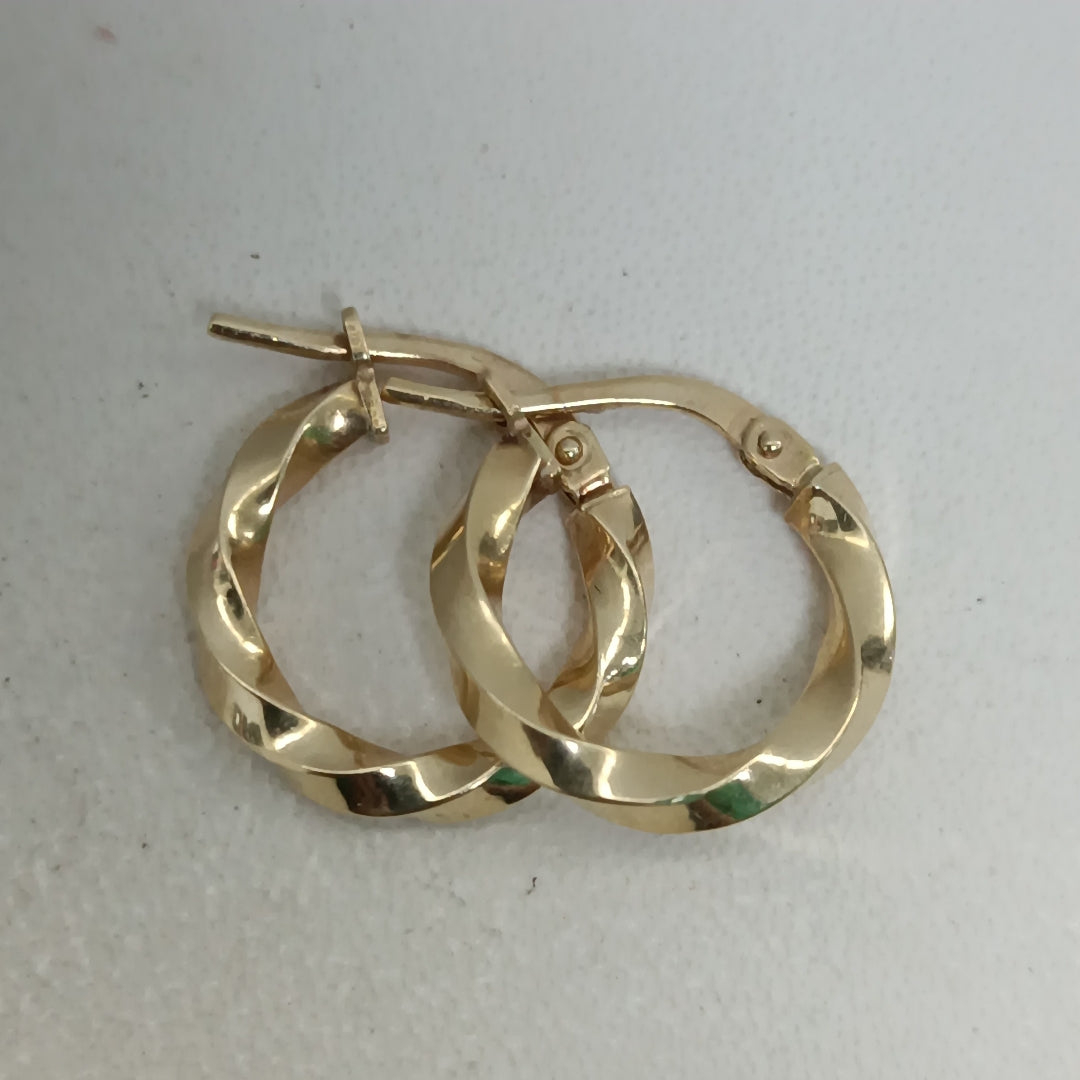 ARRACADAS PAR ORO 14 K 1.3 GRMS (SEMINUEVO)