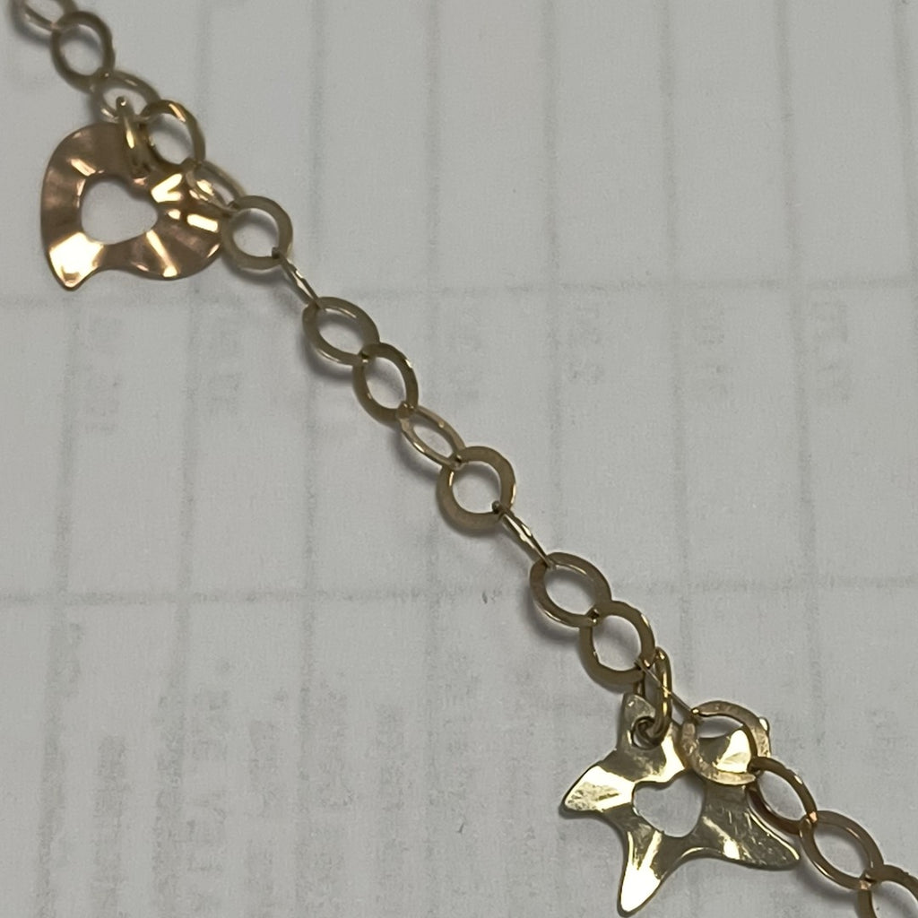 PULSERA ORO COMBINADO 14 K 2,50 GRMS (SEMINUEVO)