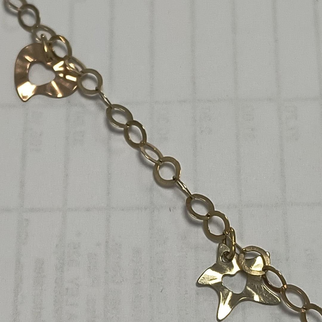 PULSERA ORO COMBINADO 14 K 2,50 GRMS (SEMINUEVO)