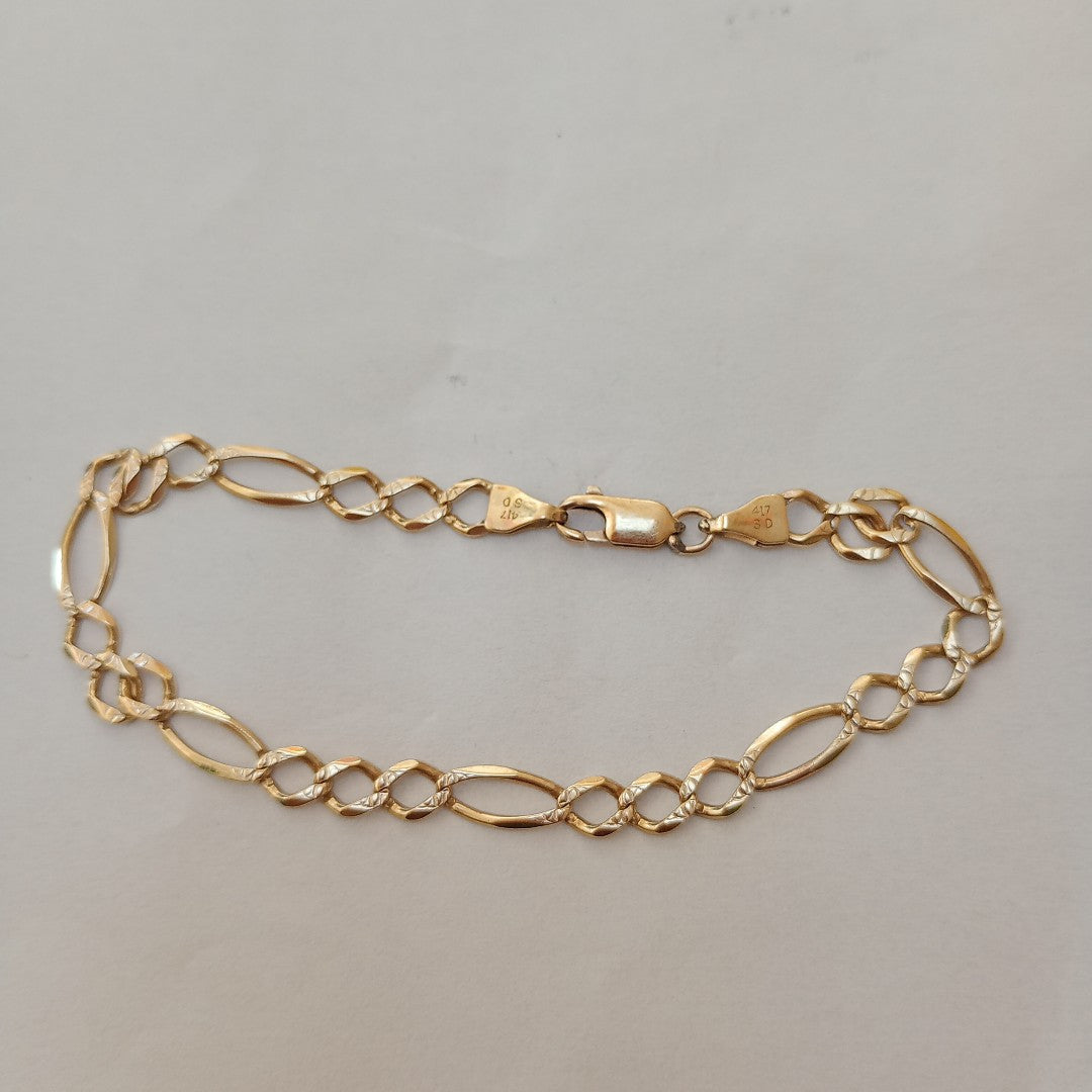 PULSERA ORO 10 K 4.7 GRMS (SEMINUEVO)