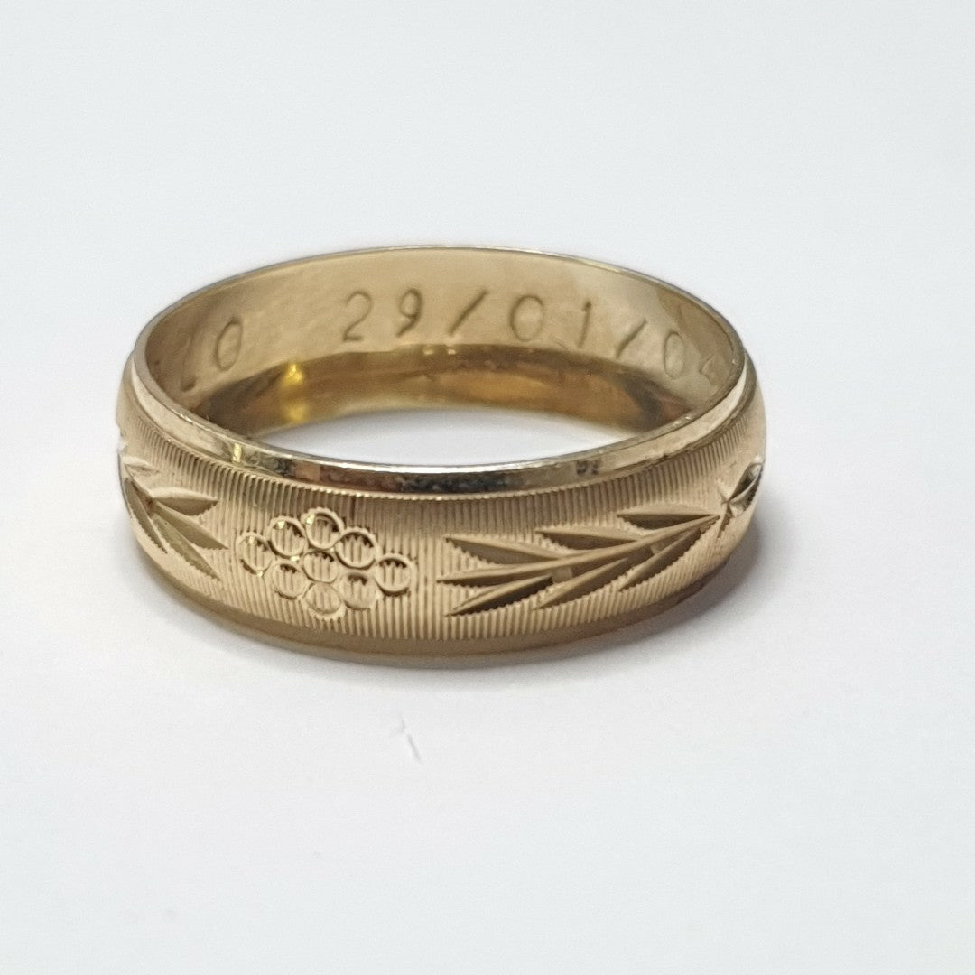 ARGOLLA ORO 8 K 1.8 GRMS (SEMINUEVO)