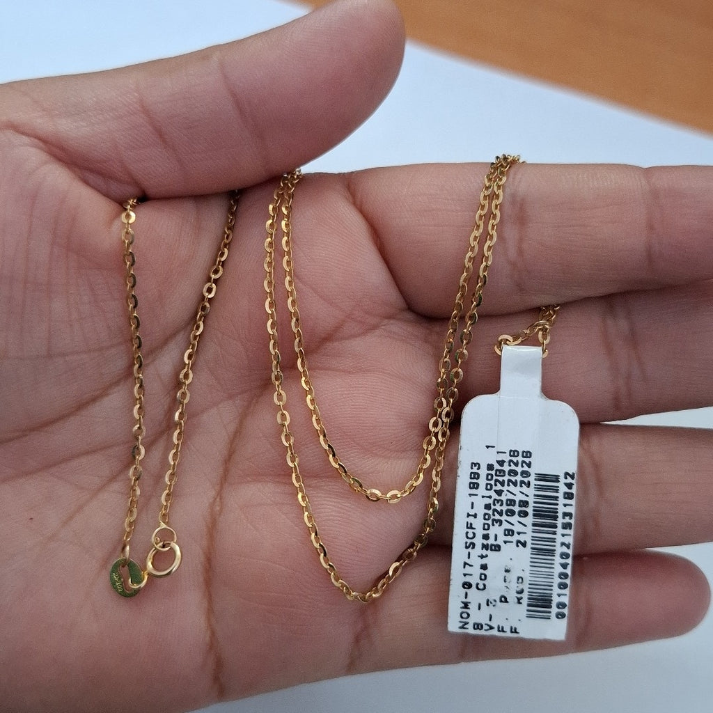 CADENA ORO 14 K 2.2 GRMS (SEMINUEVO)
