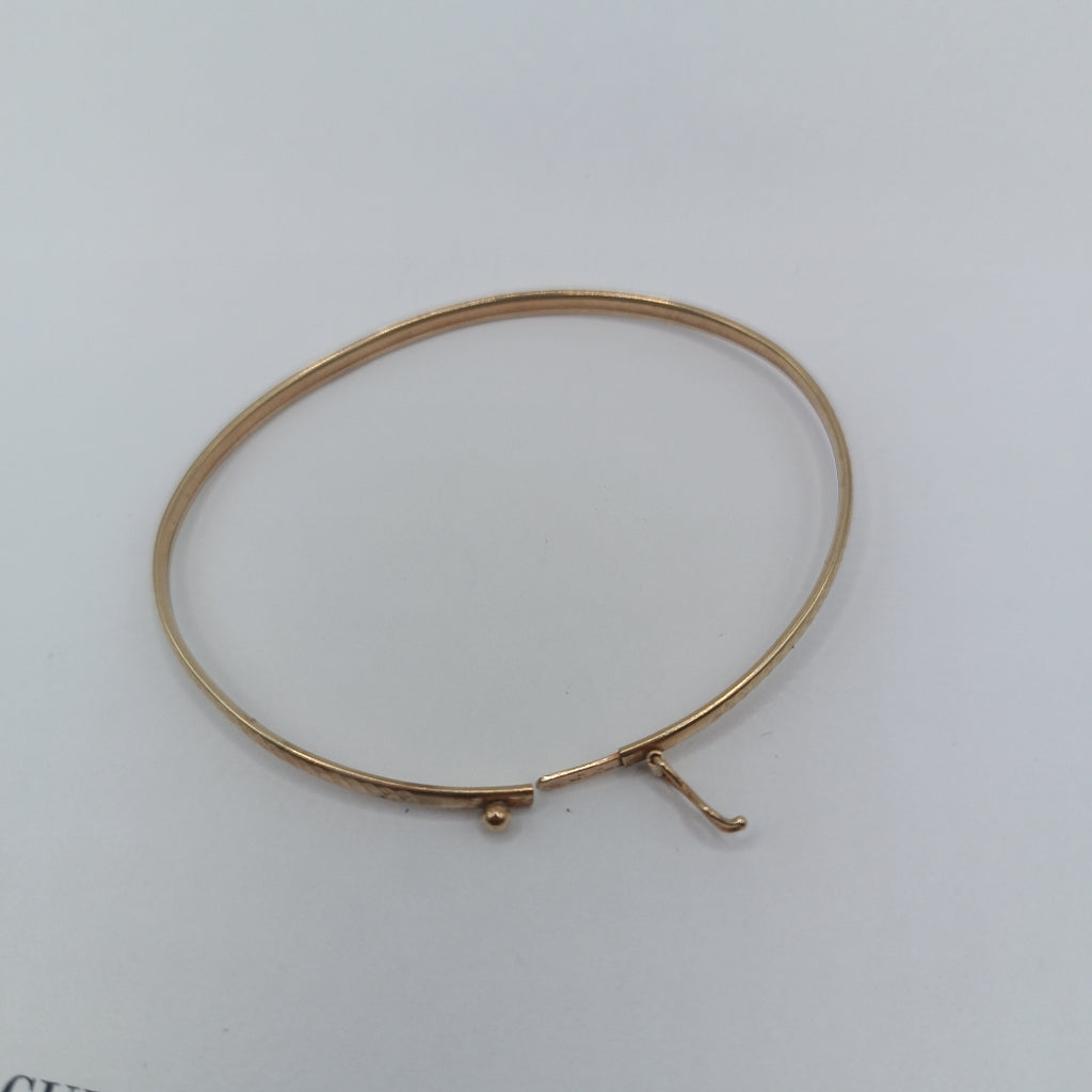 PULSERA RIGIDA ORO 10 K 3,20 GRMS (SEMINUEVO)