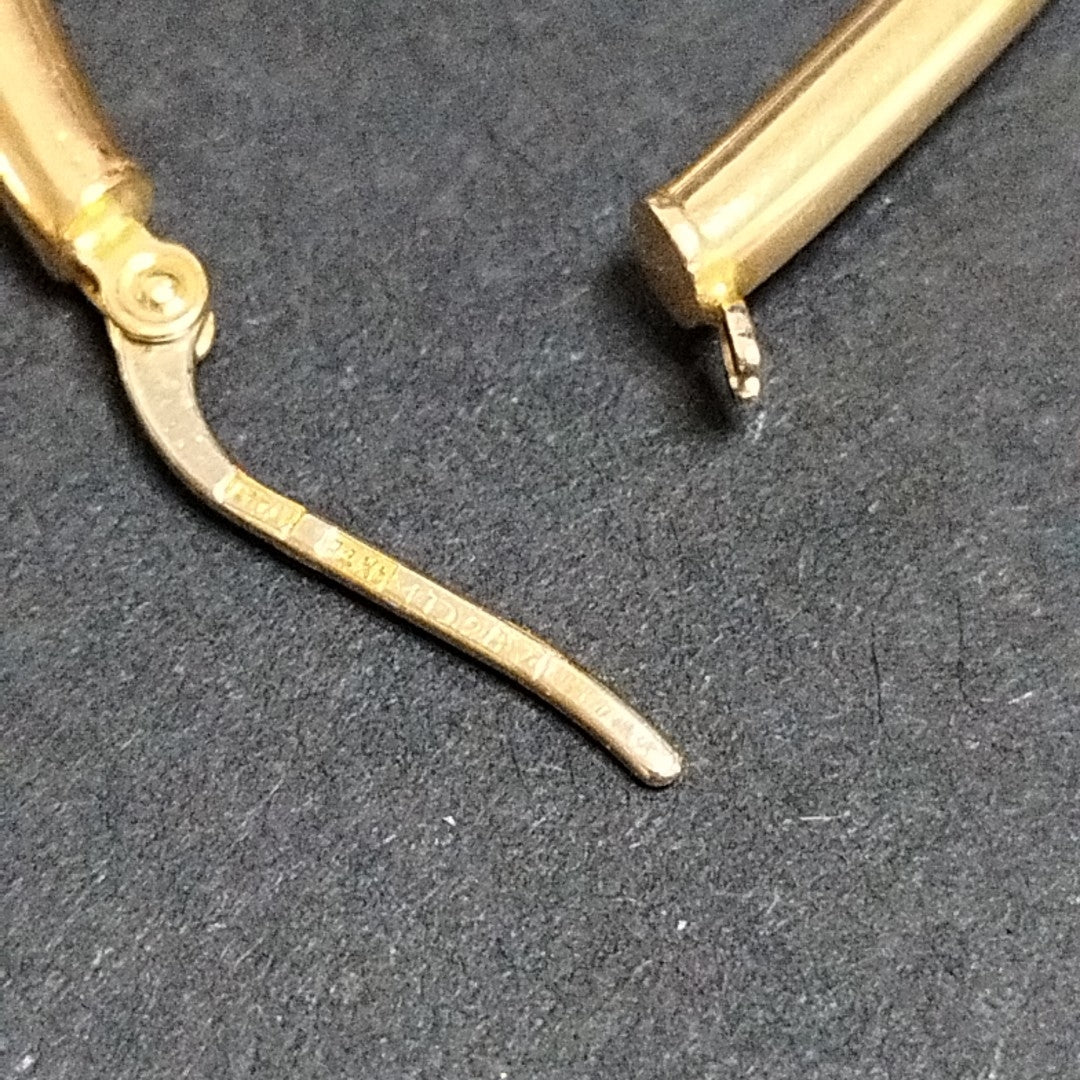 ARRACADAS PAR ORO 14 K 3,80 GRMS (SEMINUEVO)