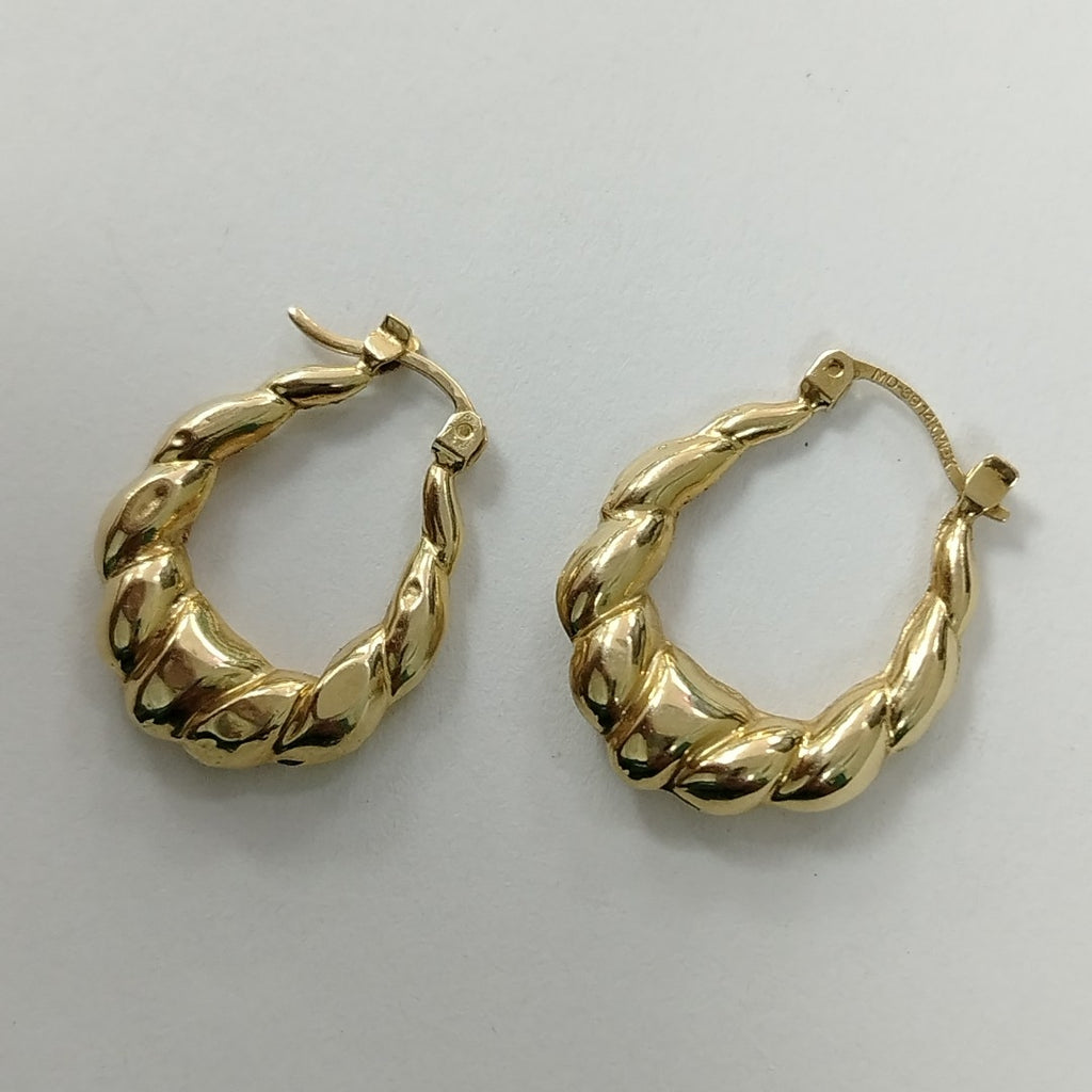 ARETES PAR ORO 10 K 1,60 GRMS (SEMINUEVO)