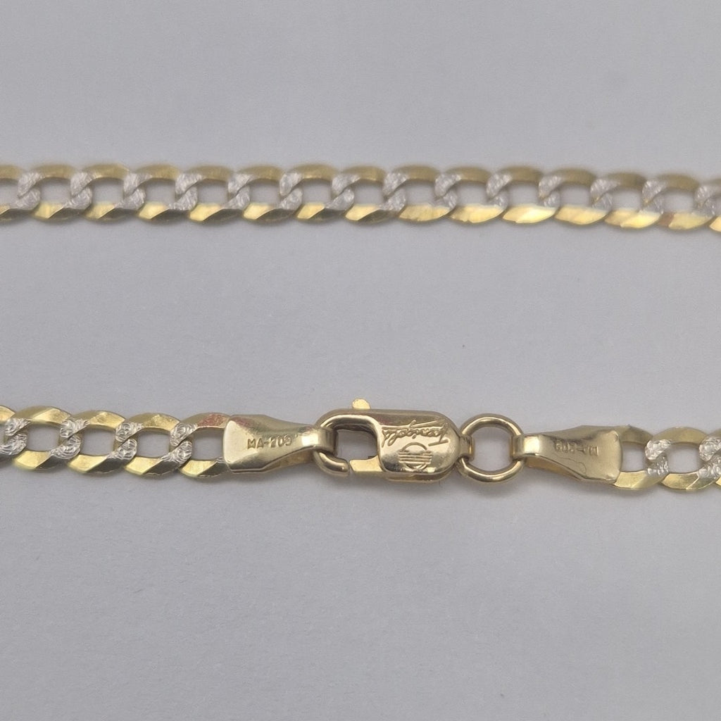 CADENA ORO, RODIADO 14 K 6.5 GRMS (SEMINUEVO)