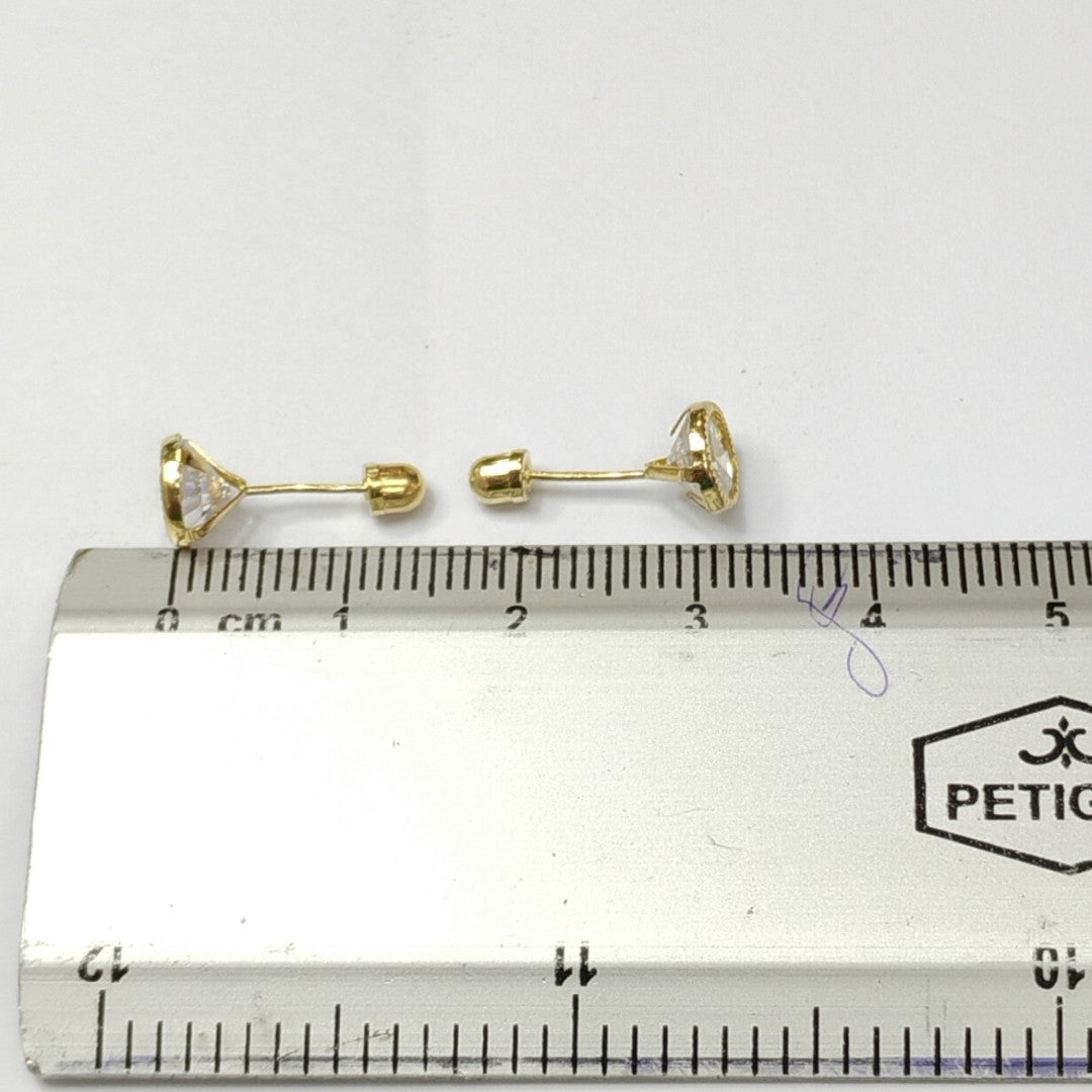 BROQUELES PAR ORO 14 K 0.9 GRMS (SEMINUEVO)