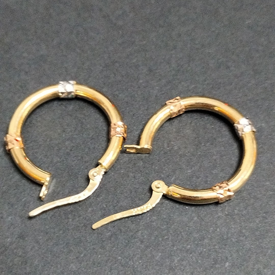 ARRACADAS ORO 14K 1.7 (NUEVO)