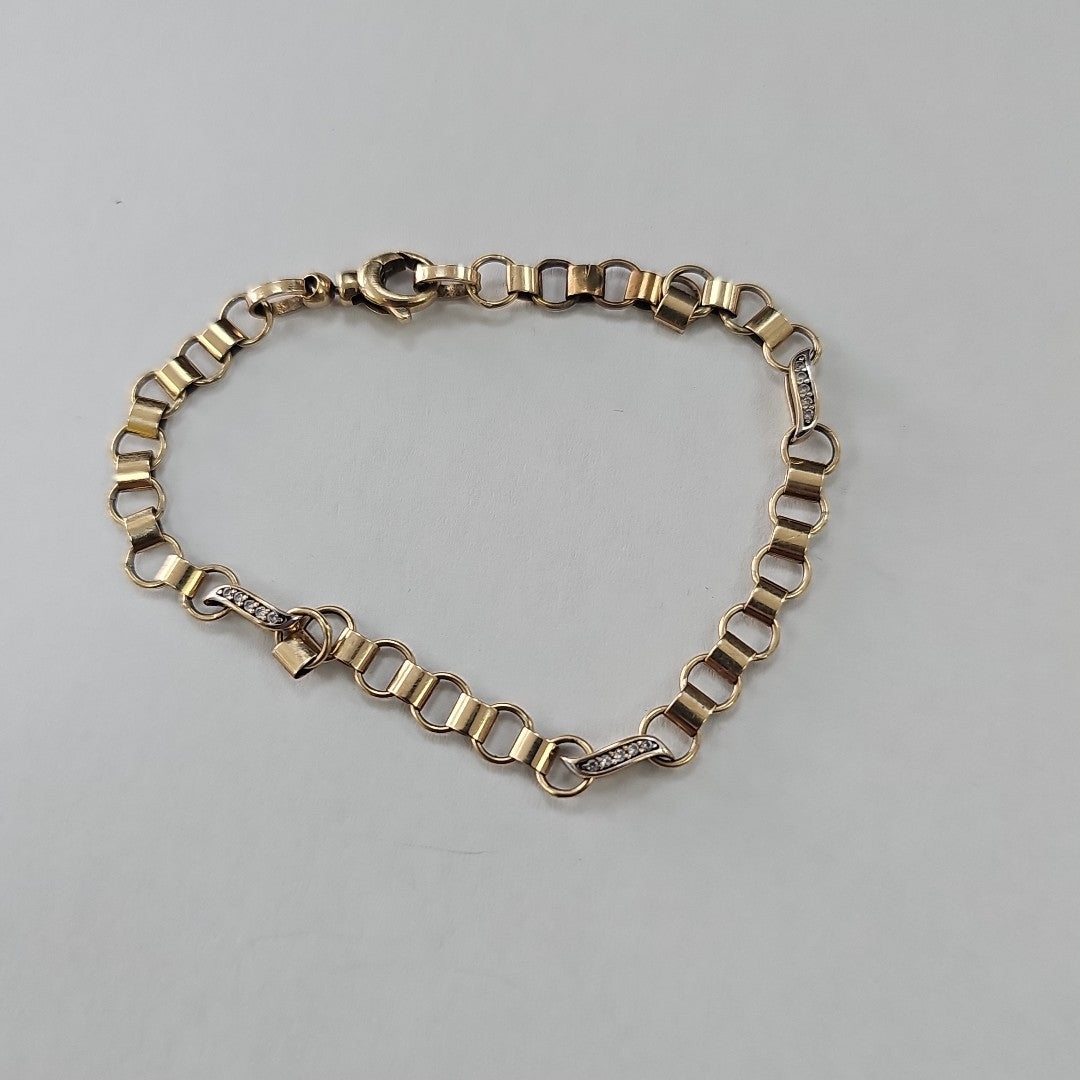PULSERA ORO 10 K 4.4 GRMS (SEMINUEVO)