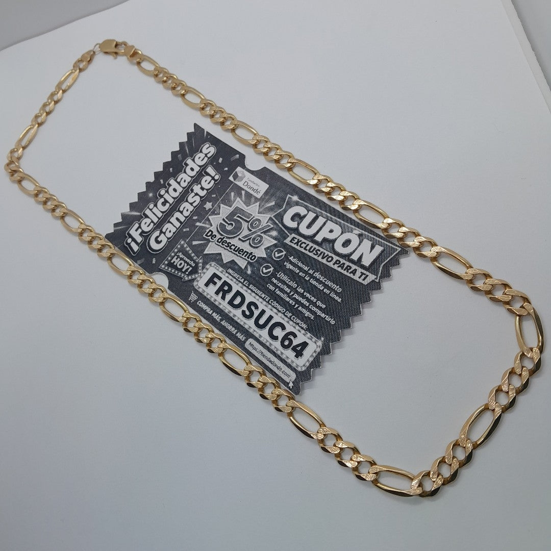 CADENA ORO 14 K 36.7 GRMS (SEMINUEVO)