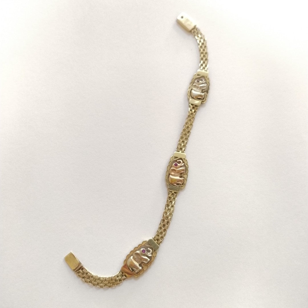 PULSERA ORO 14 K 7.7 GRMS (SEMINUEVO)