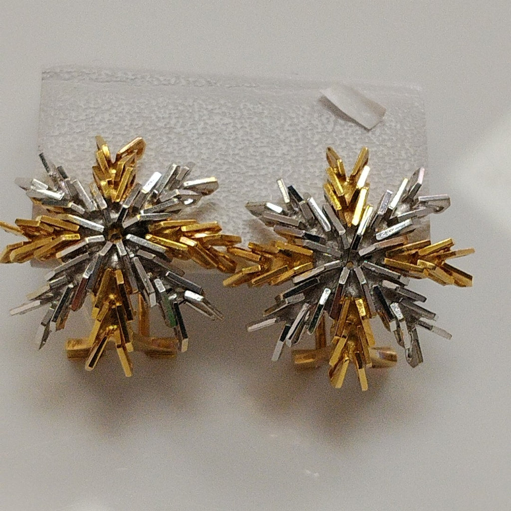 BROQUELES PAR ORO,ORO COMBINADO 14 K 7,30 GRMS (SEMINUEVO)
