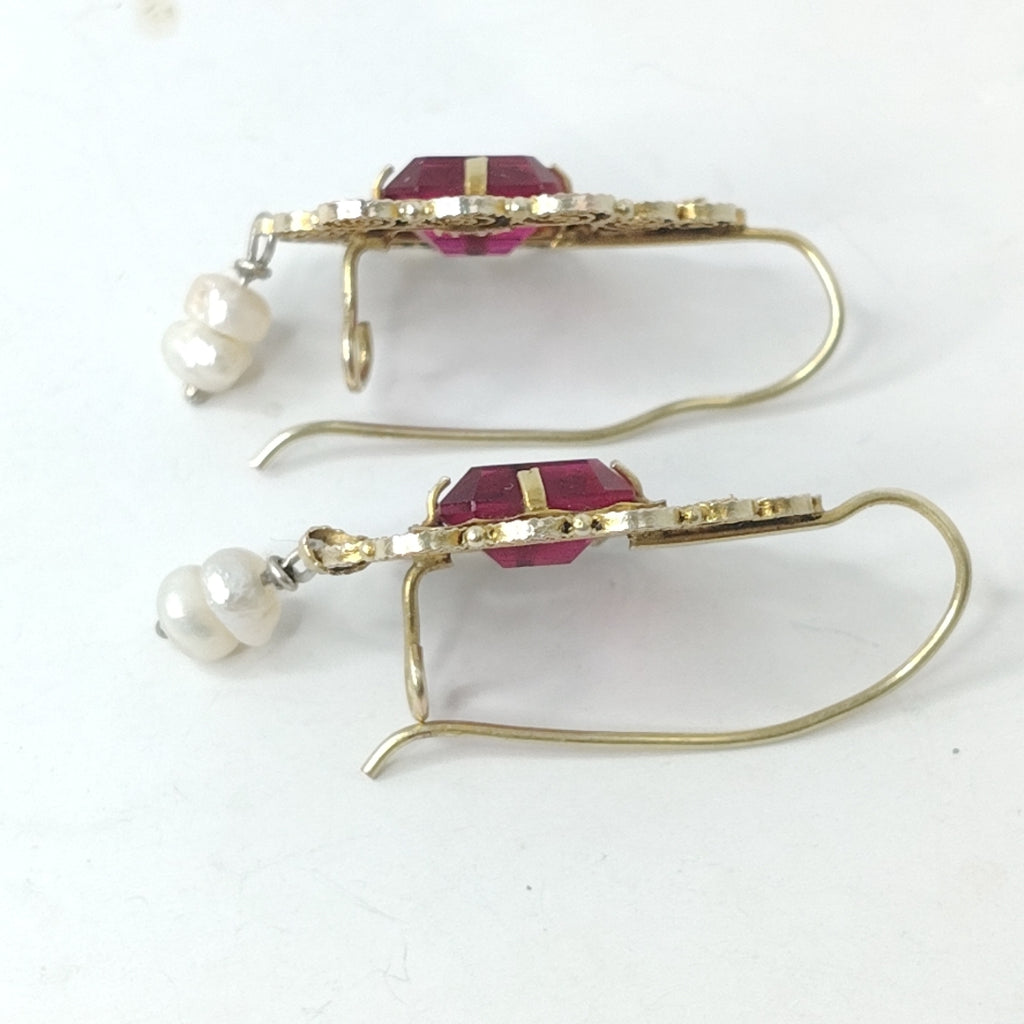 ARETES PAR ORO 8 K 3,10 GRMS (SEMINUEVO)