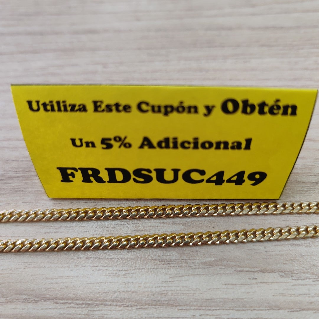 CADENA ORO 14 K 19.1 GRMS (SEMINUEVO)