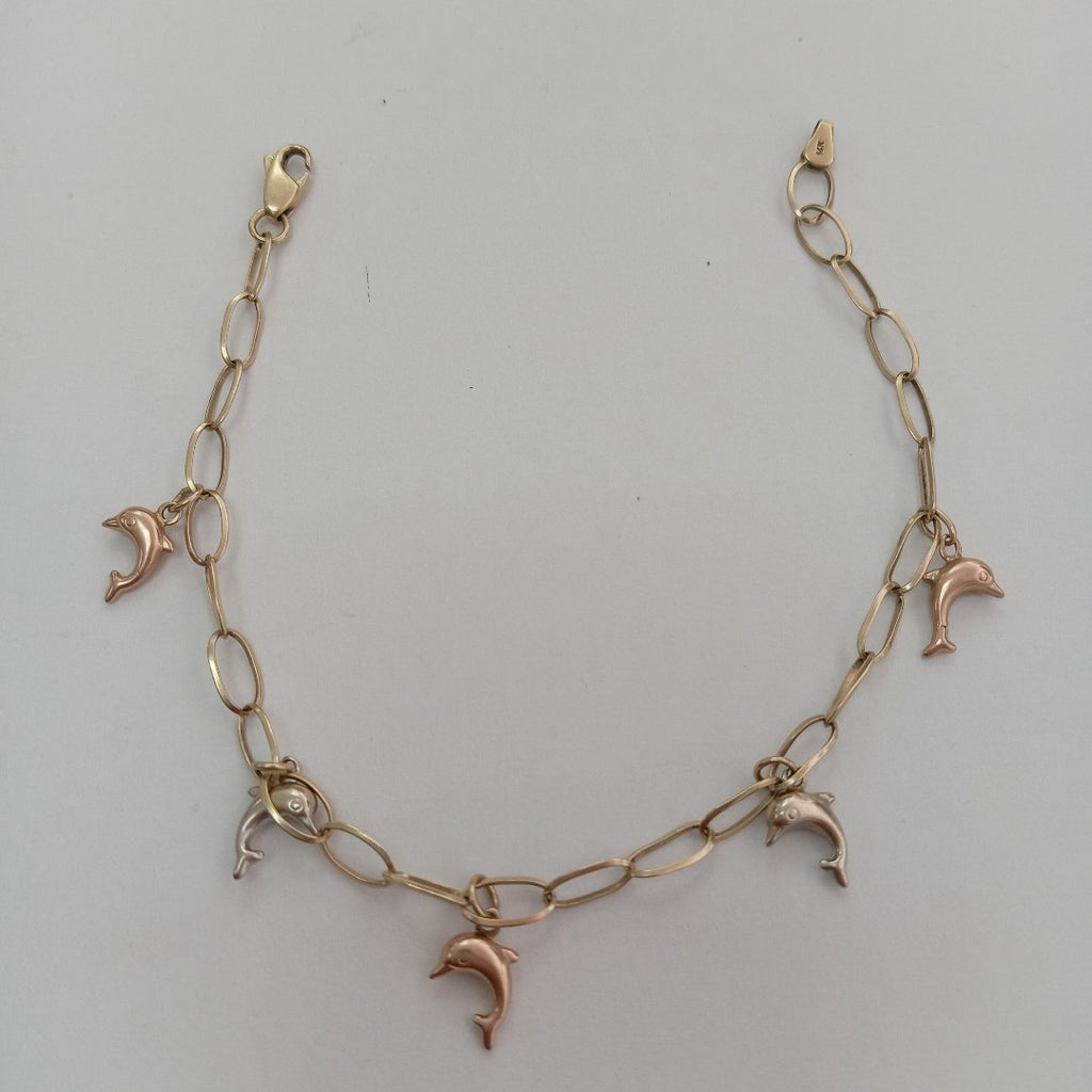 PULSERA ORO 14 K 4.9 GRMS (SEMINUEVO)