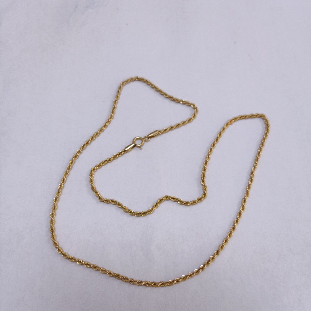 CADENA ORO 14 K 2.4 GRMS (SEMINUEVO)