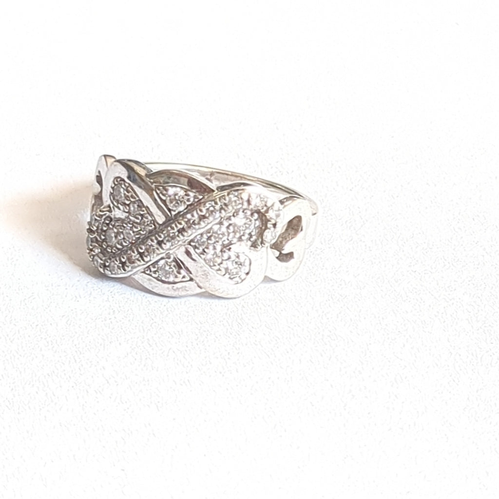 ANILLITO ORO BLANCO 14 K 6,80 GRMS (SEMINUEVO)