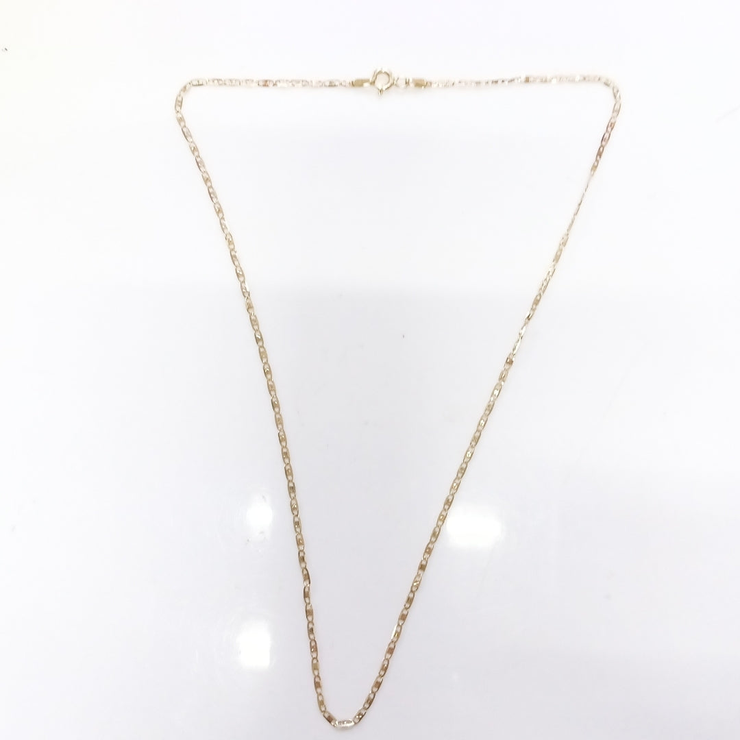 CADENA ORO COMBINADO 10 K 2,00 GRMS (SEMINUEVO)