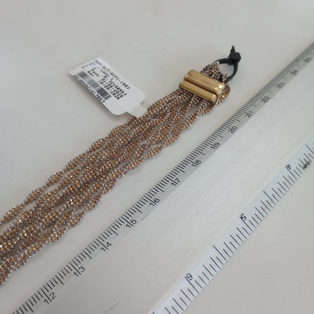 GARGANTILLA ORO, ORO BLANCO 10 K 20.7 GRMS (SEMINUEVO)